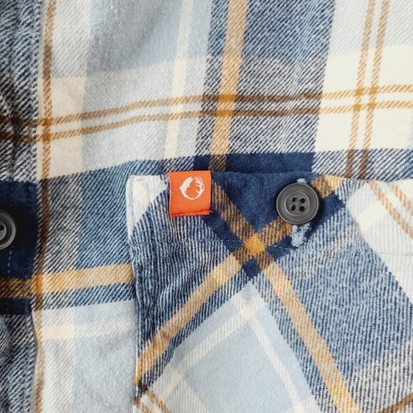 The American Outdoorsmen Men's Multicolor Plaid Button-Front Shirt Size XL - Picture 6 of 8